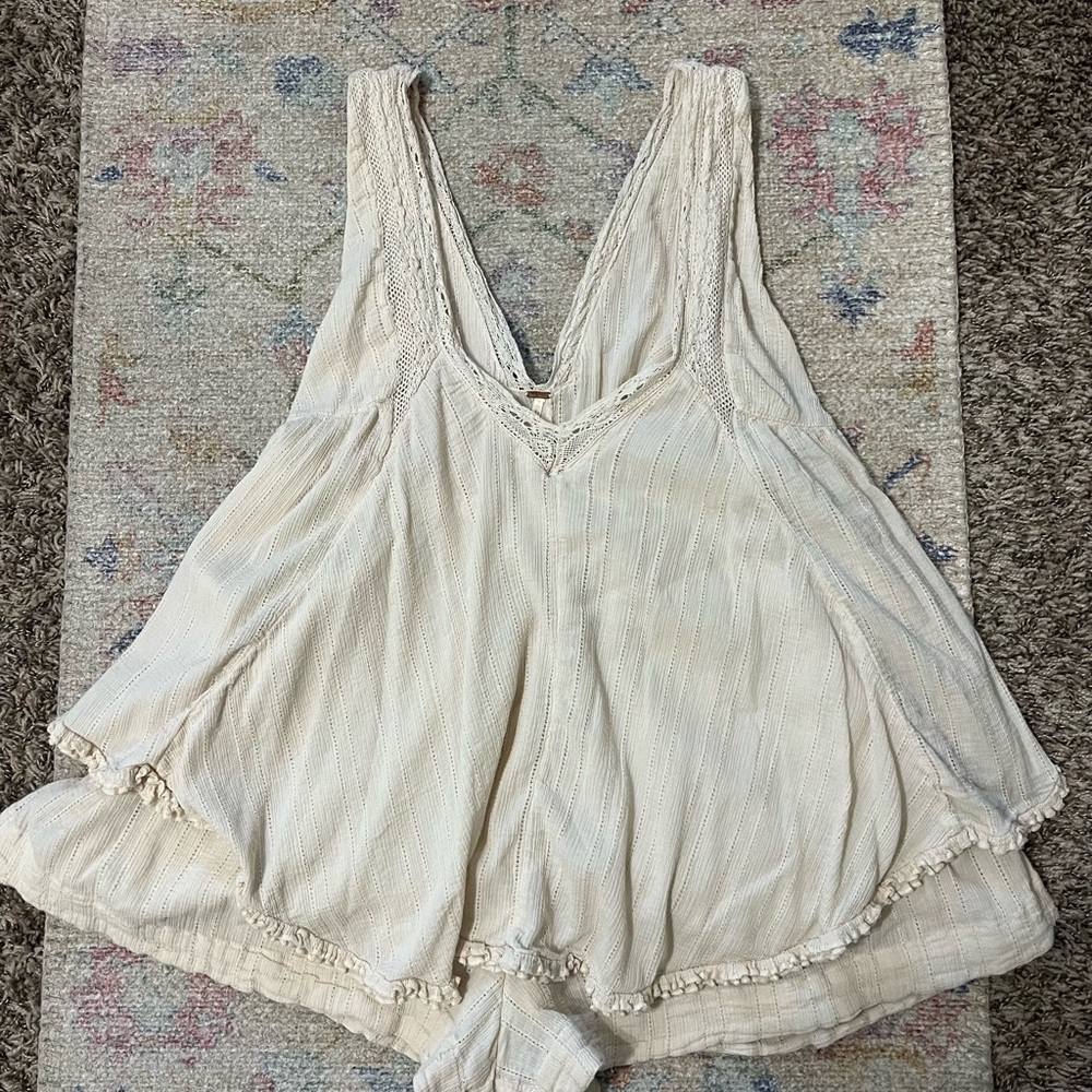 Elegant Cream Jumpsuit